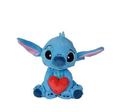 Peluche Disney Lilo & Stitch com Coração 25cm - Simba Toys Online Sale