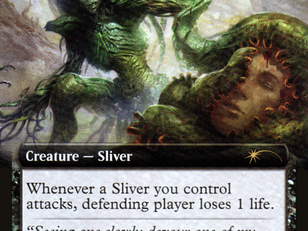 Leeching Sliver (Extended Art) [Secret Lair Drop Promos] For Discount