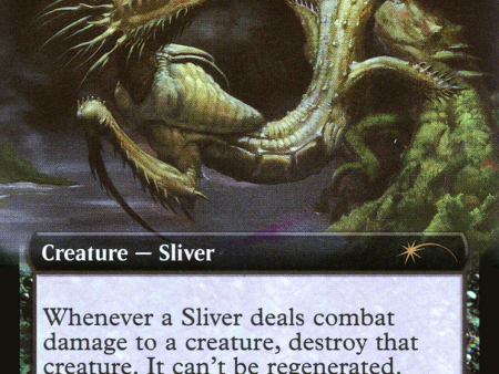 Toxin Sliver (Extended Art) [Secret Lair Drop Promos] Hot on Sale