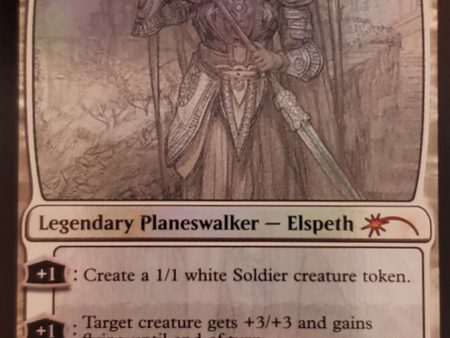 Elspeth, Knight-Errant (Sketch) [Secret Lair Drop Promos] Discount