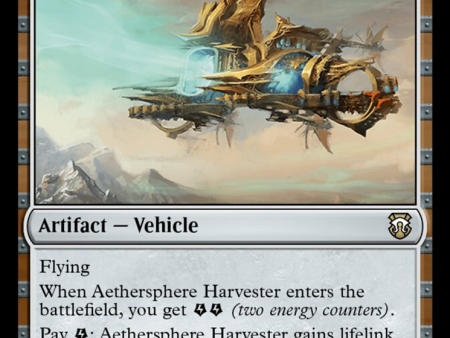 Aethersphere Harvester [Modern Horizons 3 Commander] Sale