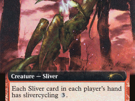 Homing Sliver (Extended Art) [Secret Lair Drop Promos] Hot on Sale