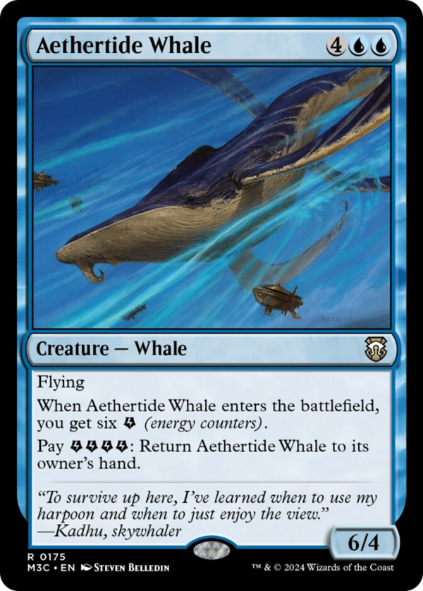 Aethertide Whale [Modern Horizons 3 Commander] Online Hot Sale