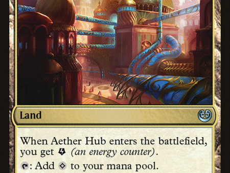 Aether Hub (Ripple Foil) [Modern Horizons 3 Commander] Online Hot Sale