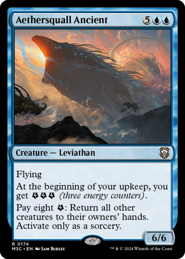 Aethersquall Ancient (Ripple Foil) [Modern Horizons 3 Commander] For Cheap