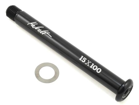 Fox KABOLT Front Thru Axle 15x100mm 100mm Ano Black Cheap