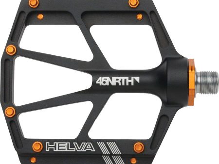 45NRTH HELVA Aluminum Flat Pedal Black - Closeout Online