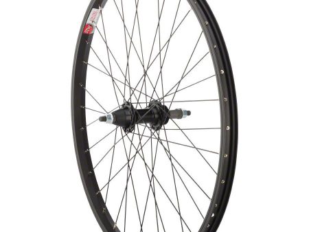 Sta Tru 24 Rear Wheel Nutted Solid-Axle Silver on Sale