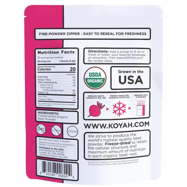 KOYAH Organic Beet Powder Online now